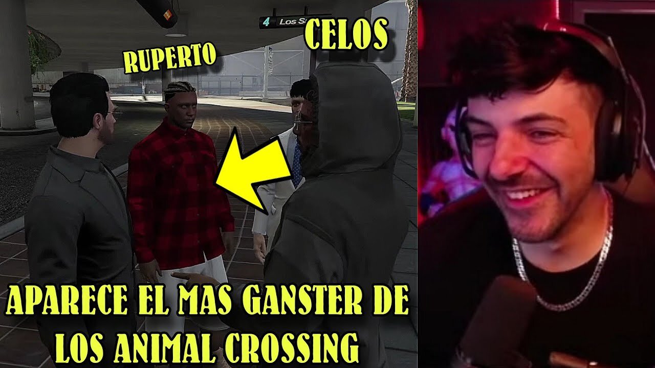 HARRY (NEXXUZ) CONOCE A TYLER (RUPERTO) Y LAXXUZ SE PONE CELOSO PORQUE TIENE MÁS CALLE 😂🤣