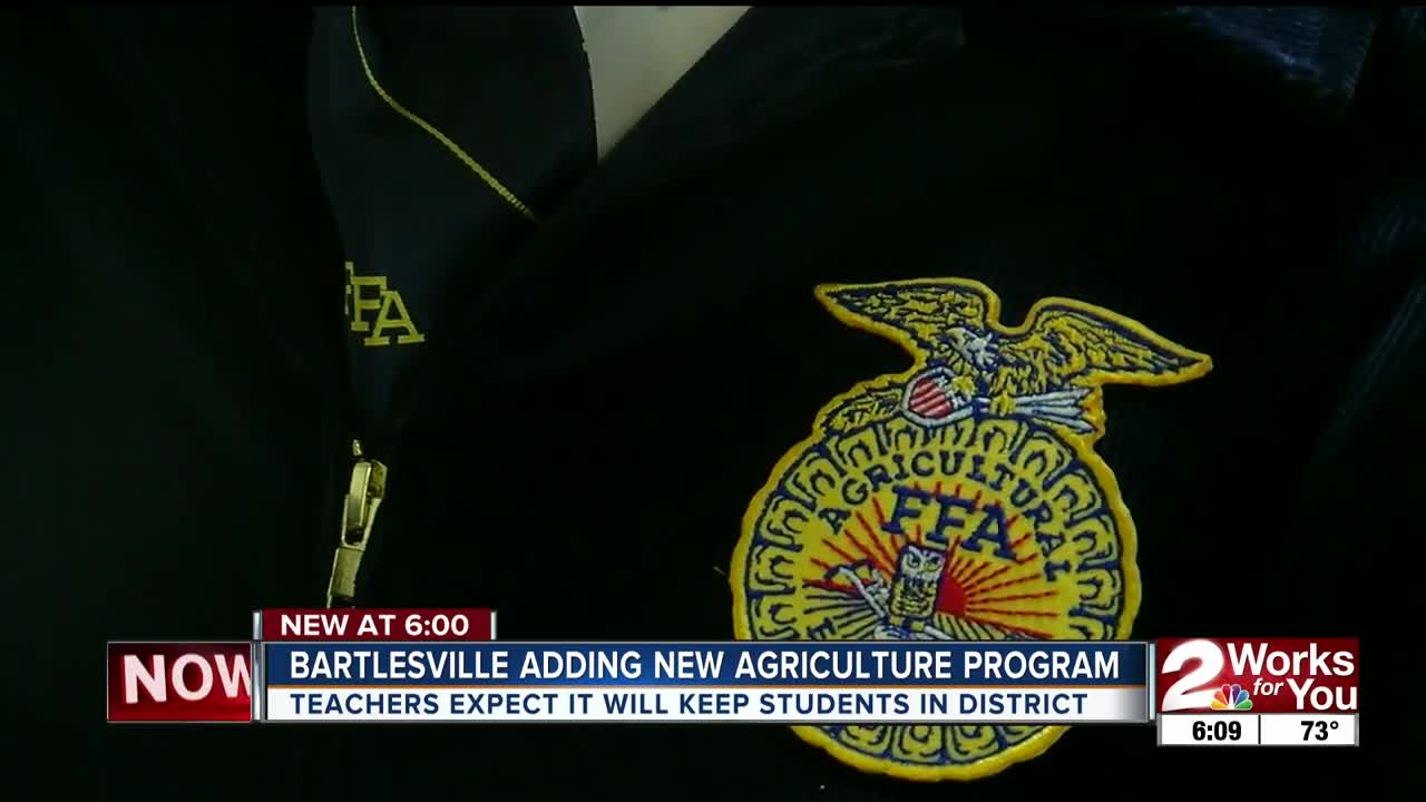 Bartlesville adds new agriculture program