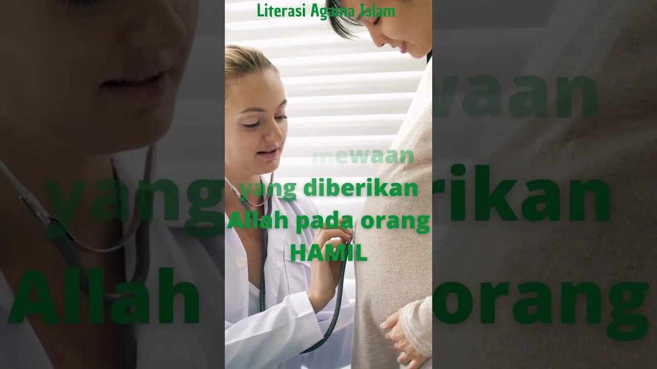 janji ALLAH SWT pada ibu hamil