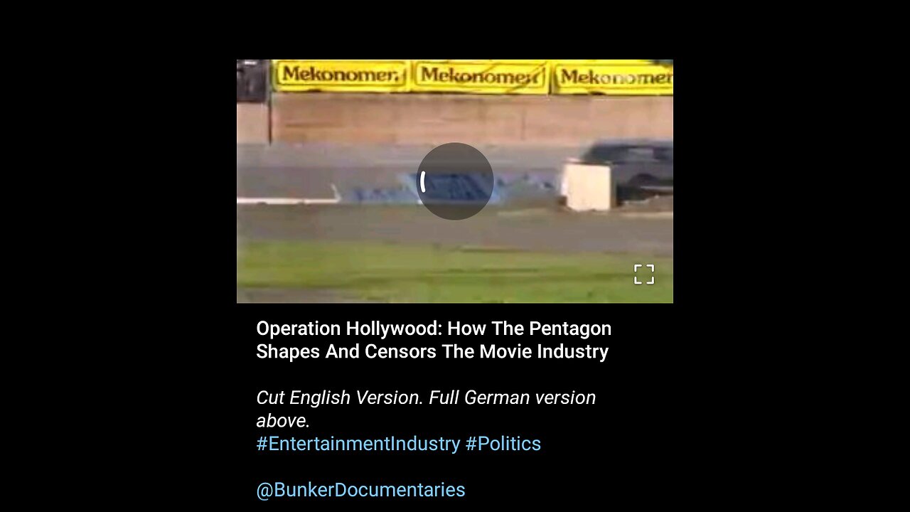 Documentary: Pentagon Controls Hollywood