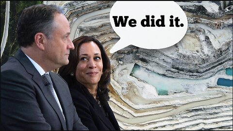 EXPOSED! The Secret Lithium Grab Kamala Harris, Doug Emhoff and BlackRock's Master Plan!