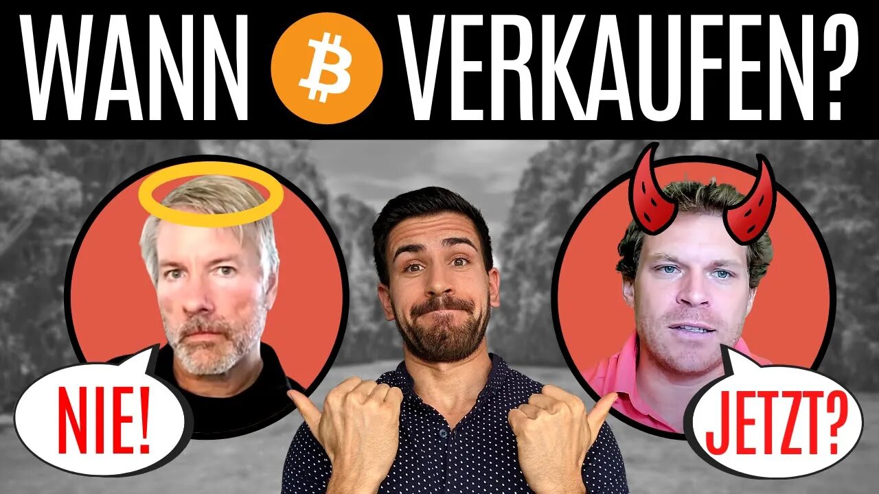 Wann Bitcoin verkaufen? Michael Saylor vs. Julian Hosp 🤔