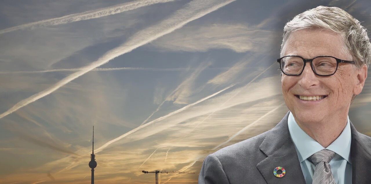 NWO: Pilot testifies Bill Gates spraying 'air vax mRNA' on humanity via chemtrails