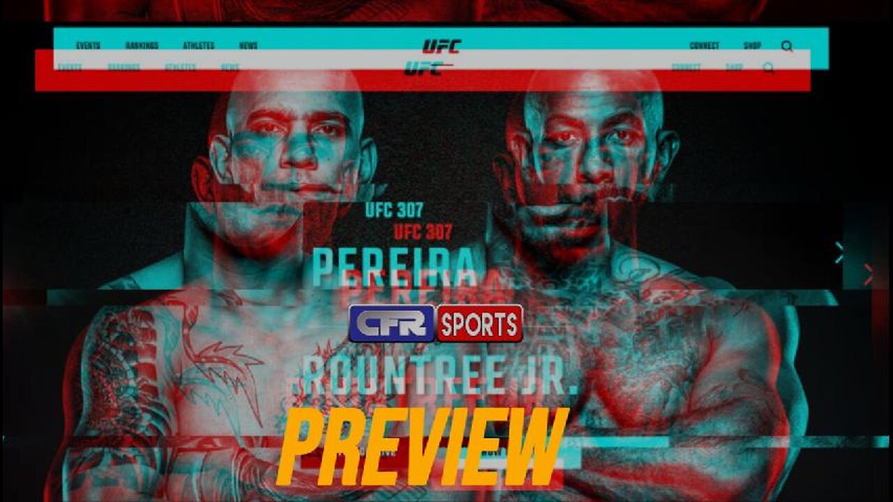 UFC 307 - Pereira vs Rountree Jr - Preview