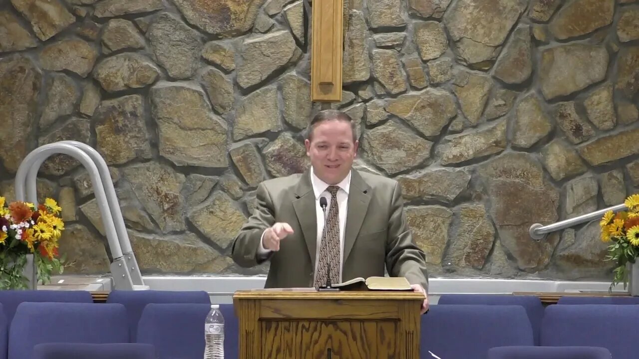 I Just Want To Say Thank You 11/20/22 Pastor Tim DeVries Independent Fundamental Baptist Preaching