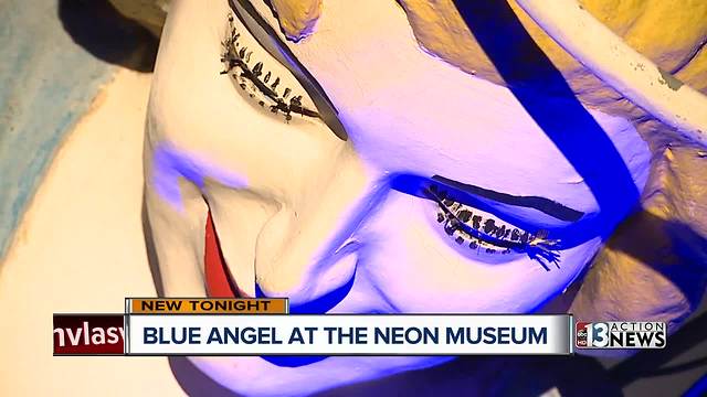 Blue Angel Motel sign brings back fond memories to Las Vegas locals