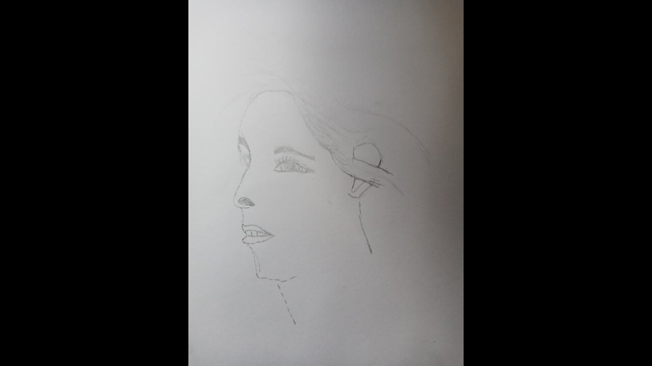 Girl drawing