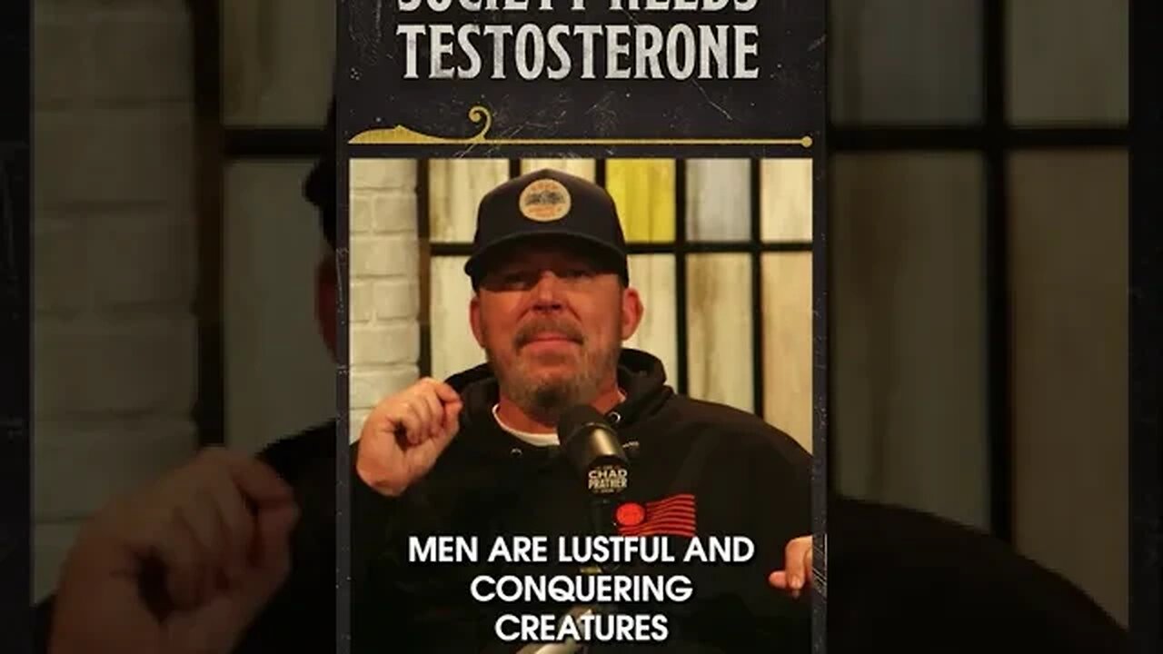 Why TESTOSTERONE is VITAL to CIVILIZATION