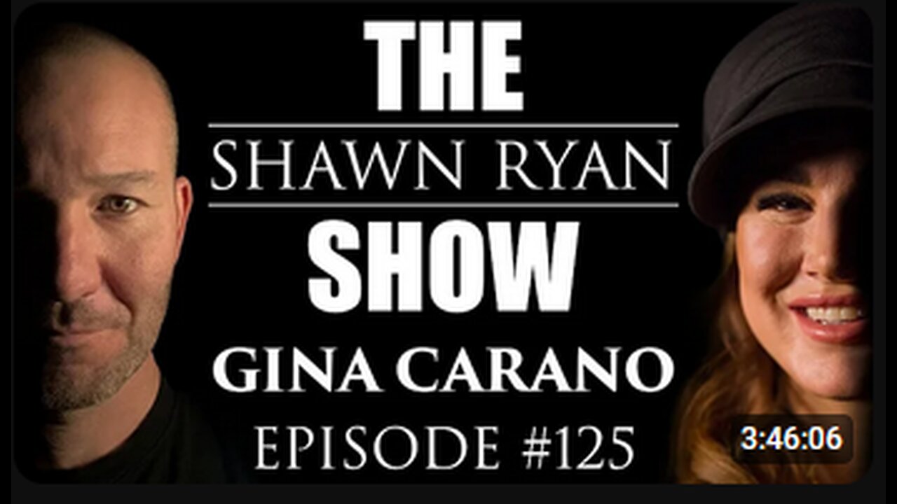 Shawn Ryan Show #125 Gina Carano : Not Filming Daily Wire Movie do to Covid Vax Mandate