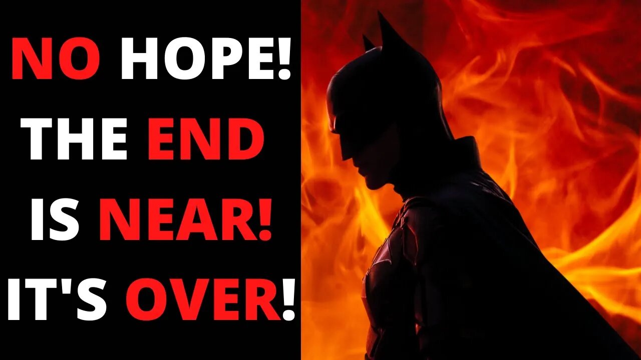 GOTHAM CITY IS DOOMED! THE BAT IS FINISHED!