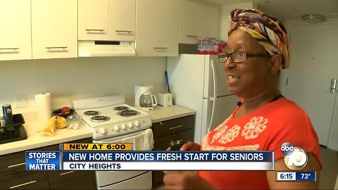 New home provides frest start for seniors