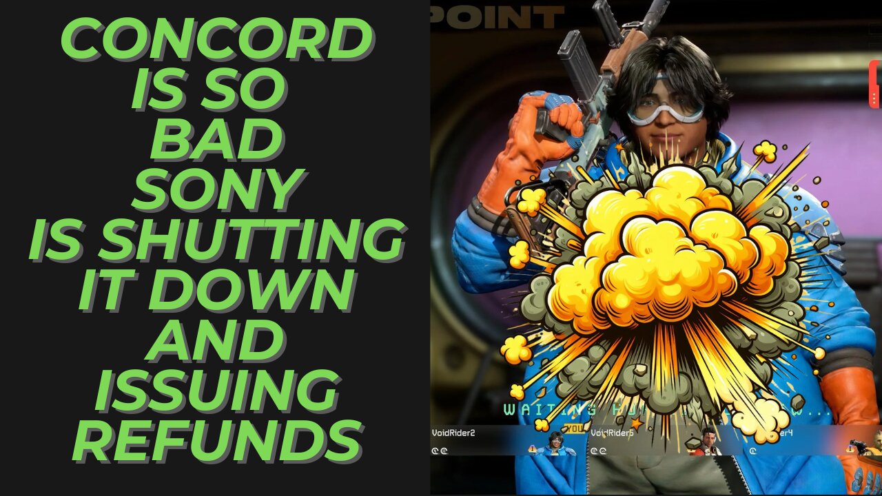 Concord is Dead! Sony Cancels DEI Driven Game After 2 Weeks & Issues Refunds | Biggest Flop Ever!