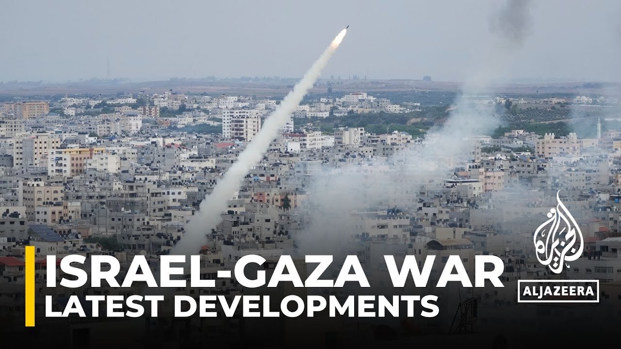 The Israeli military is bombarding Gaza while Hamas is launching more rockets