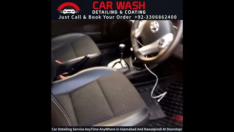 Toyota AQUA after interior car detailing in Islamabad | Book Now +923306862400 #shorts