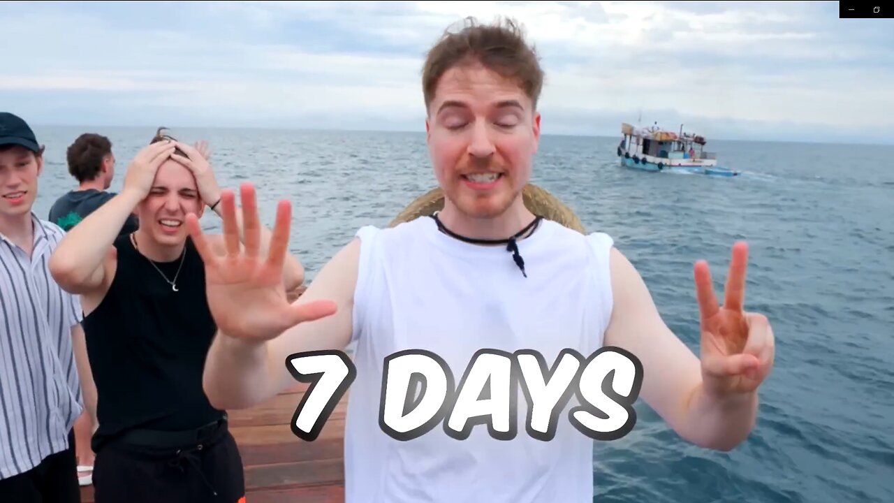 7 Days Stranded At Sea