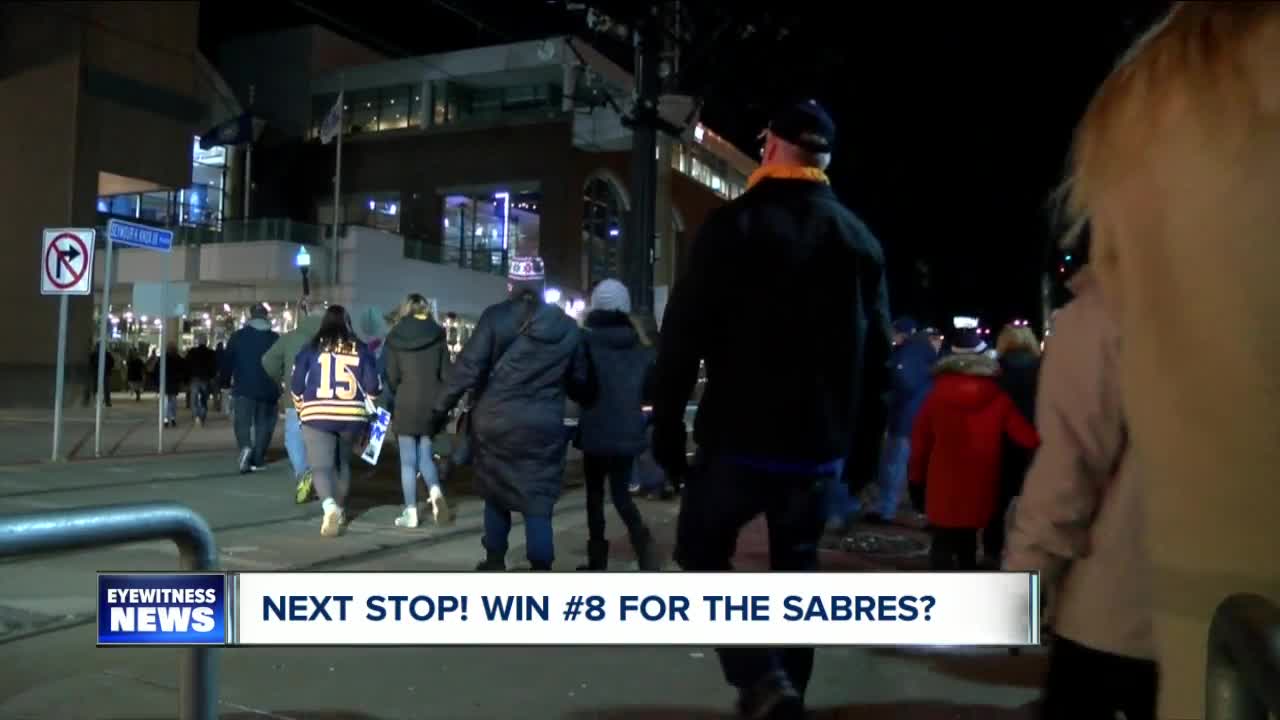 Streaking Sabres! Fans pumped for the nonstop wins