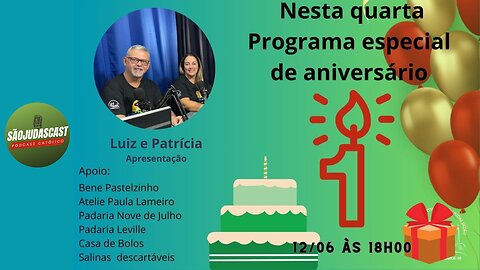 São Judas Cast - 1 Ano de programa