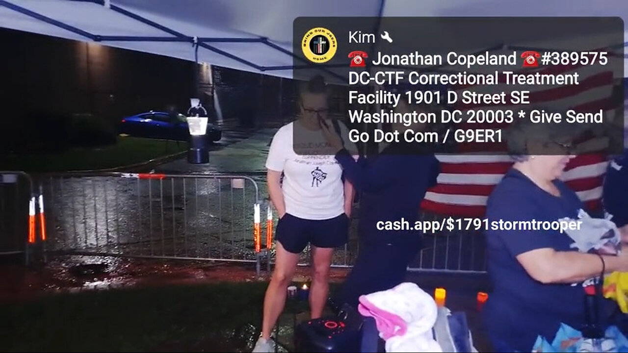 9/27 Freedom Corner Evening Vigil -J6 POWs Jonathan Copeland, Olivia Pollock, Song & Prayer