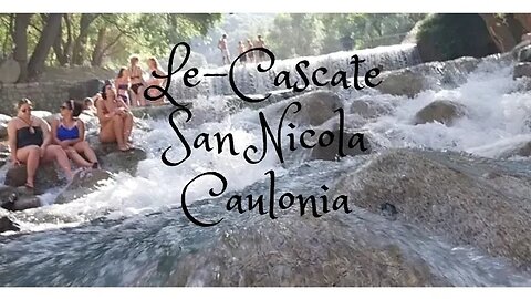 Le-Cascate di San Nicola Caulonia (ESTATE 2023)