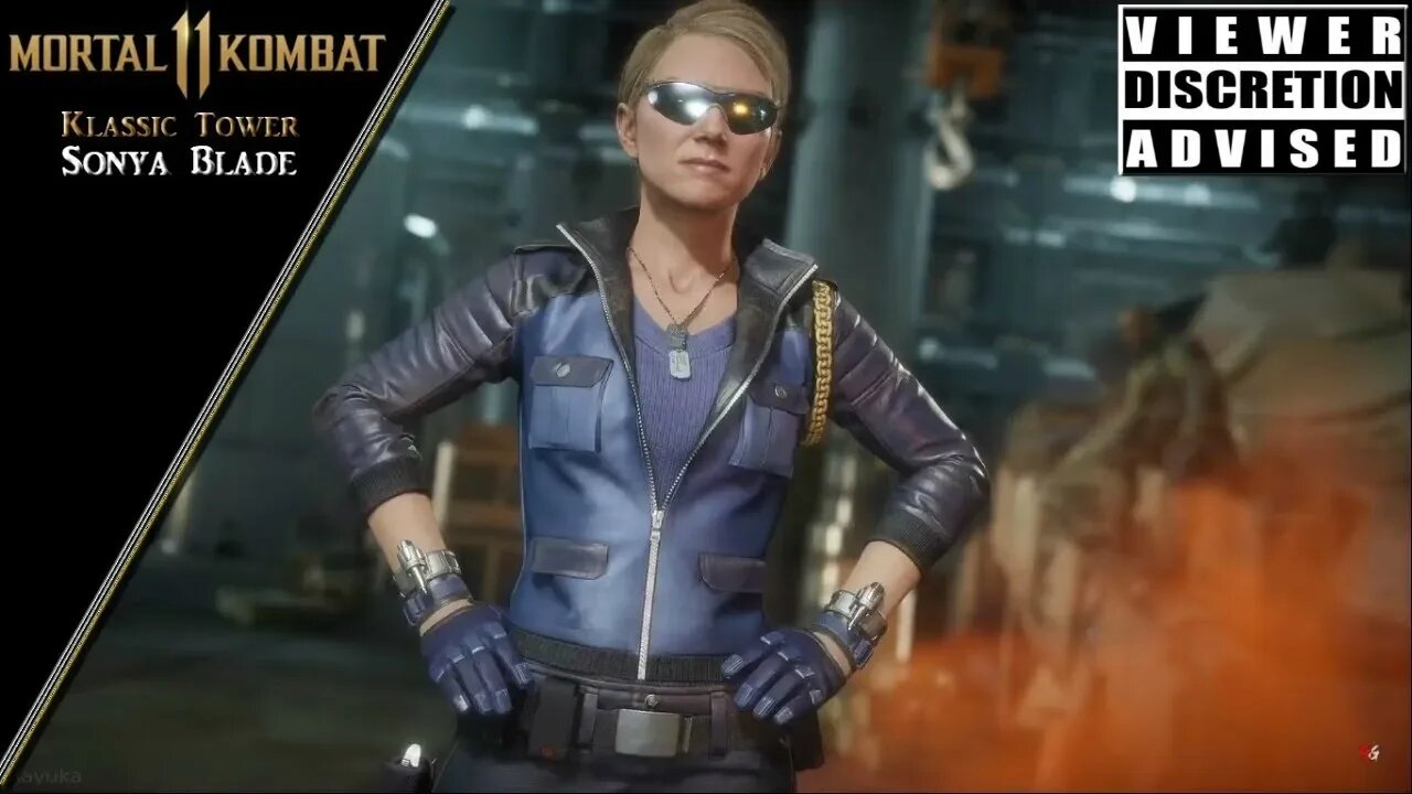 Mortal Kombat 11: Klassic Tower - Sonya Blade