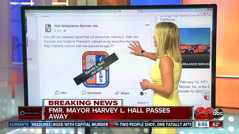 Social media reactions to the death of Harvey Hall