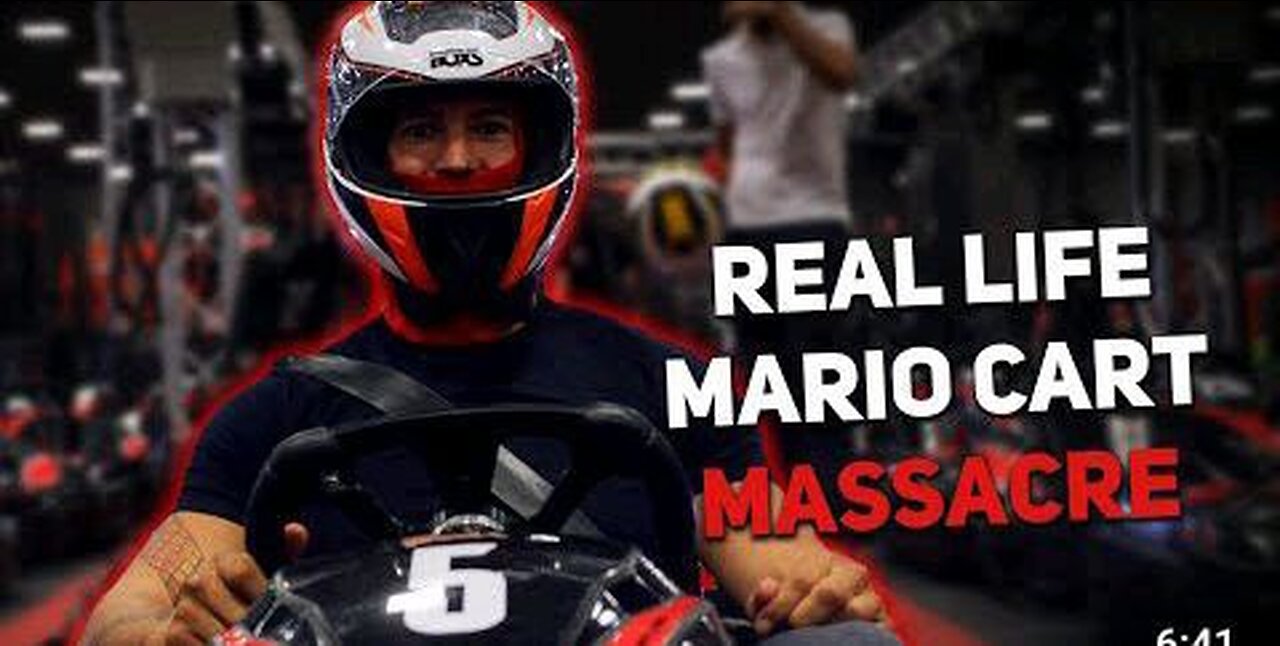 ANDREW TATE LOSSES MARIO KART RACE
