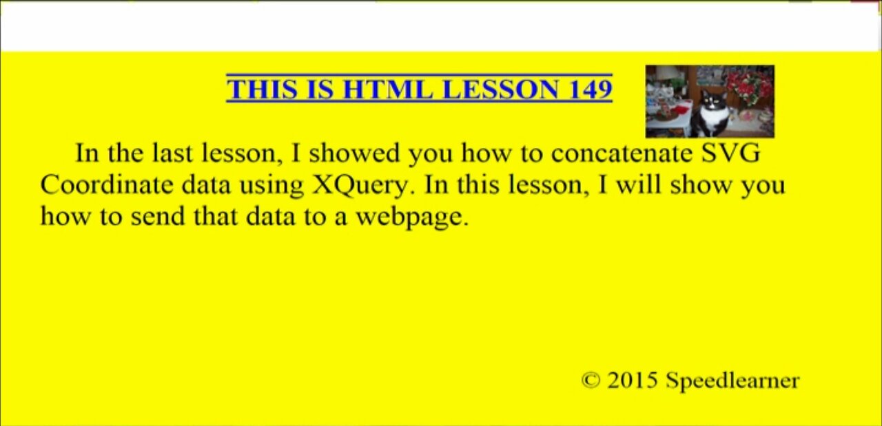 HTML Lesson 149