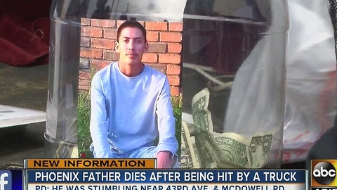 Family holds vigil for Phoenix man killed after being struck by car