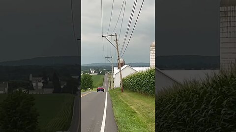 Beautiful Lancaster county countryside before a storm #shorts