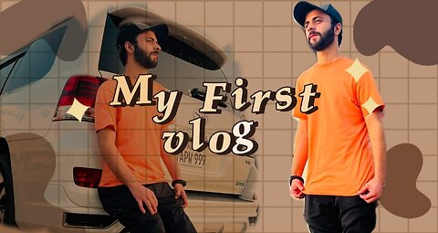 My first vlog 😃| Life With Anish