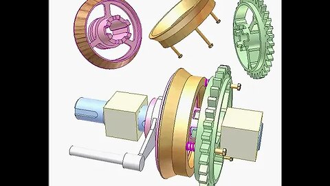 2021 Synchronic toothed clutch 1