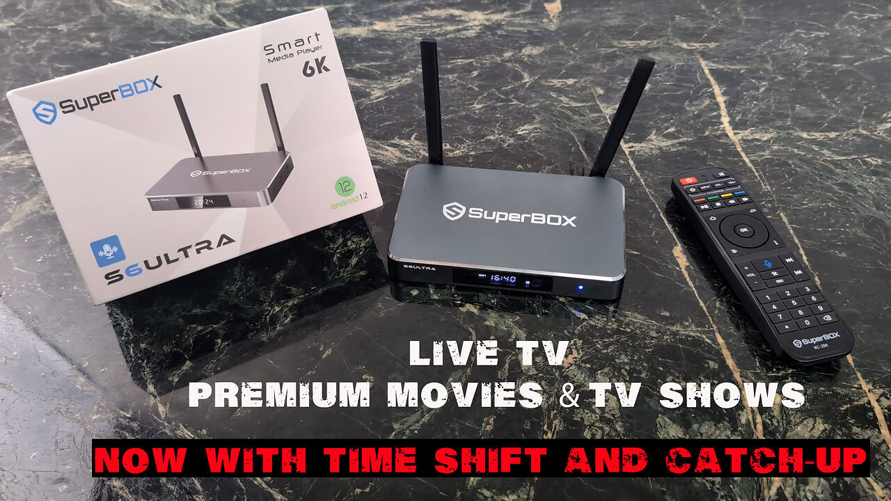 SuperBox S6 Ultra : Premium TV Experience