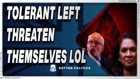Tolerant left threaten each other and split support lol