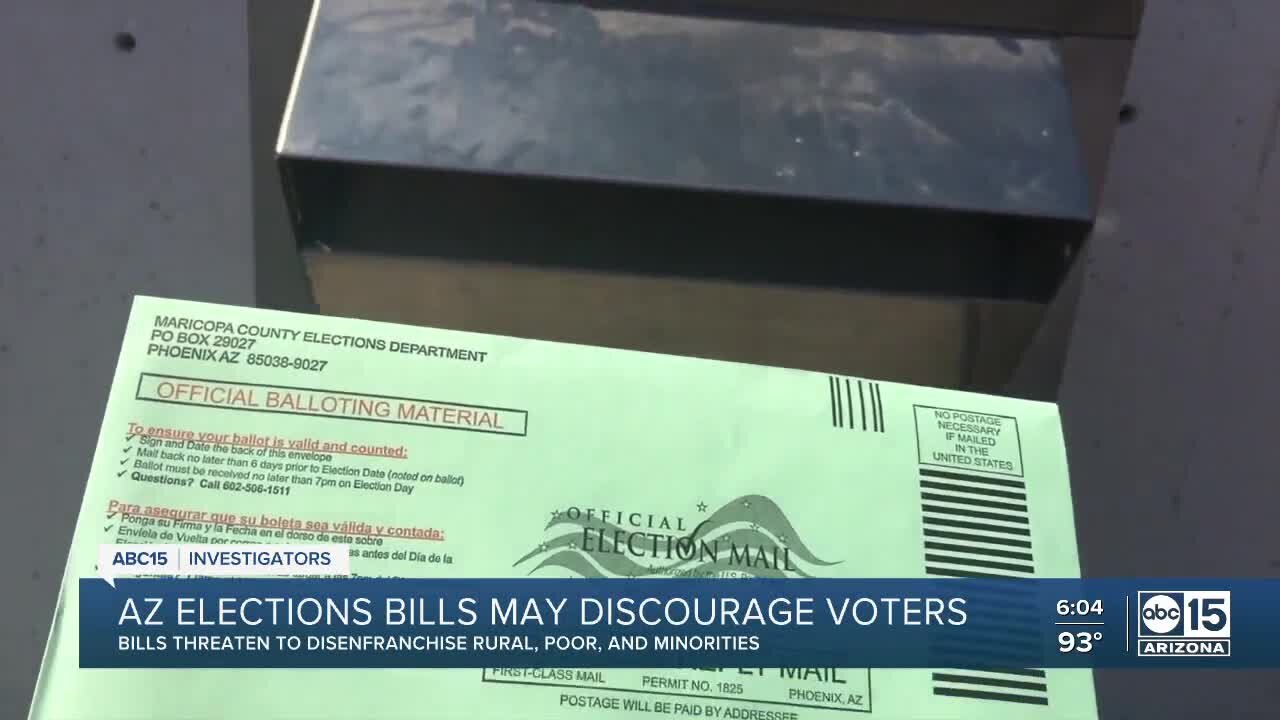 Experts weigh in on the impact of Arizona voter bills