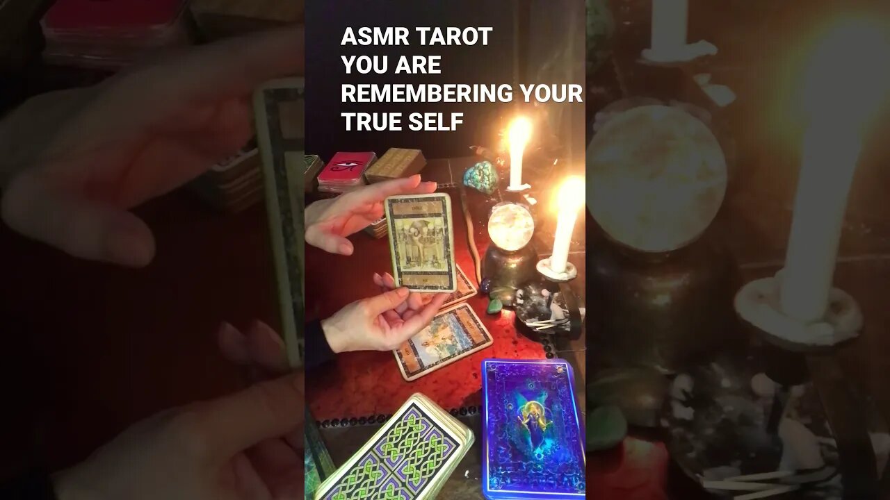 ASMR TAROT 🪄🪄🔮🔮🧚♀️🦄 YOUR ARE REMEMBERING YOUR TRIE SELF🎇 SOFT-SPOKEN 🪄🪄🎇CARD SOUNDS