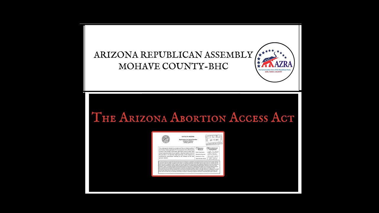 The Arizona Abortion Access Act- What You Should Know