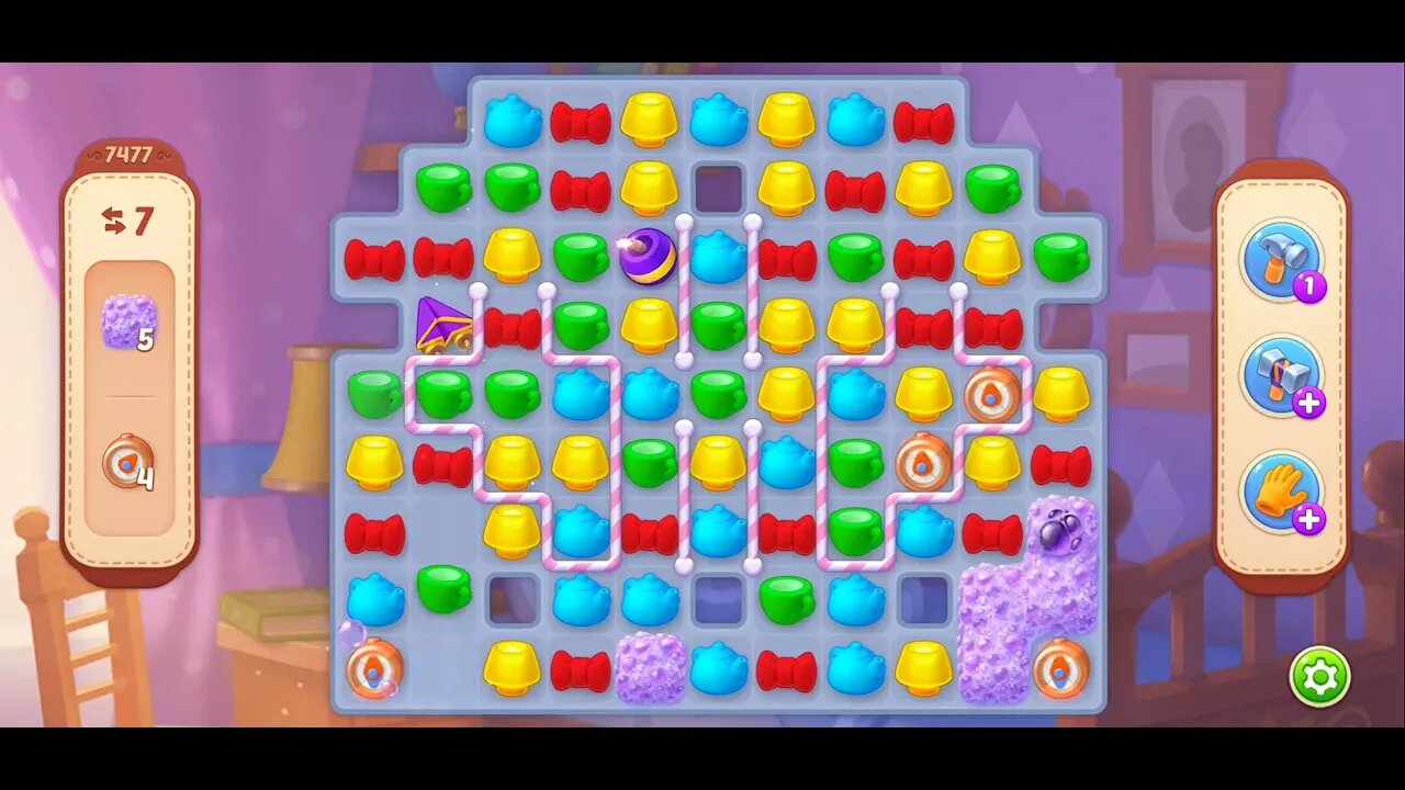 Playrix Homescapes Gameplay Walkthrough Level 7477