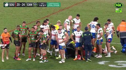 Another Collapse During Sporting Event !!! - Corey Harawira Seizure !!!