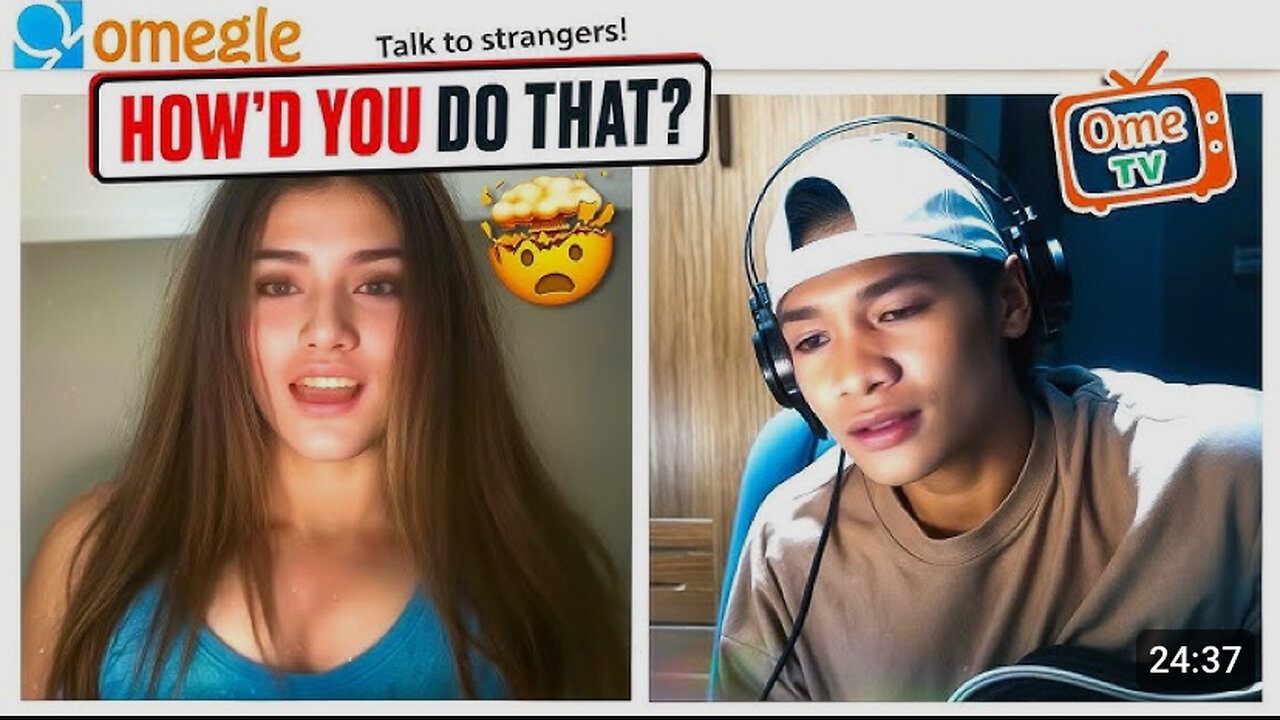 Singing to Stranger on OmeTv🥰❤️🎶
