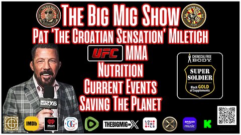 Pat ‘The Croatian Sensation’ Miletich UFC Legend, Nutrition, Current Events Saving The Planet |EP389