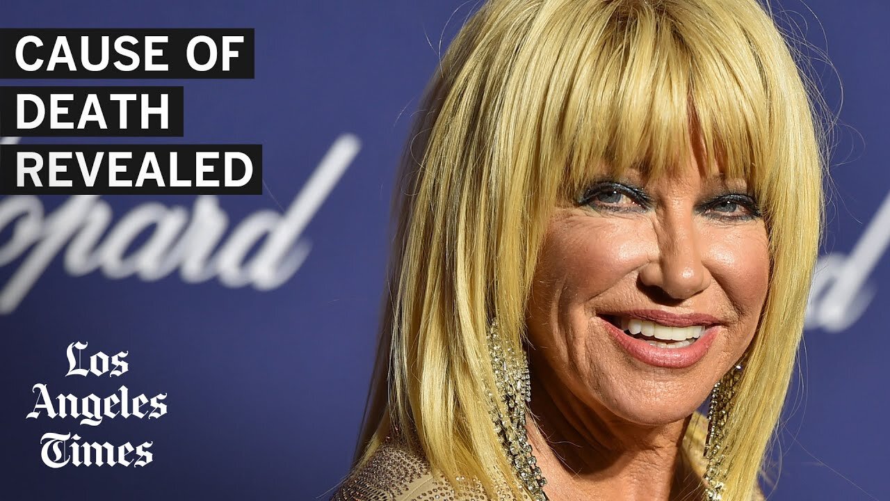 Suzanne Somers' cause of death revealed