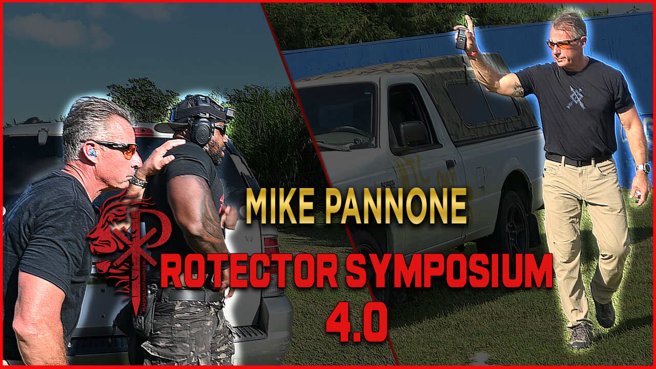 Mike Pannone at the Protector Symposium