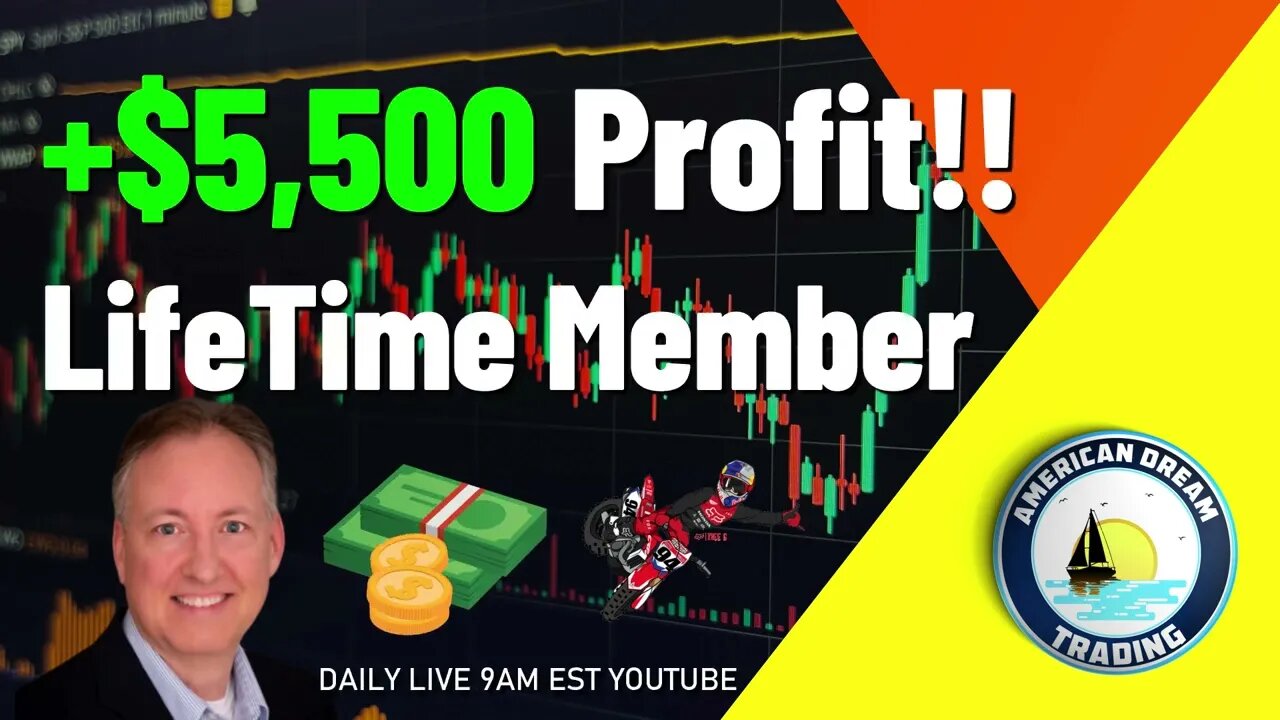 Massive $5,500 Profit Lifetime Member Stock Market