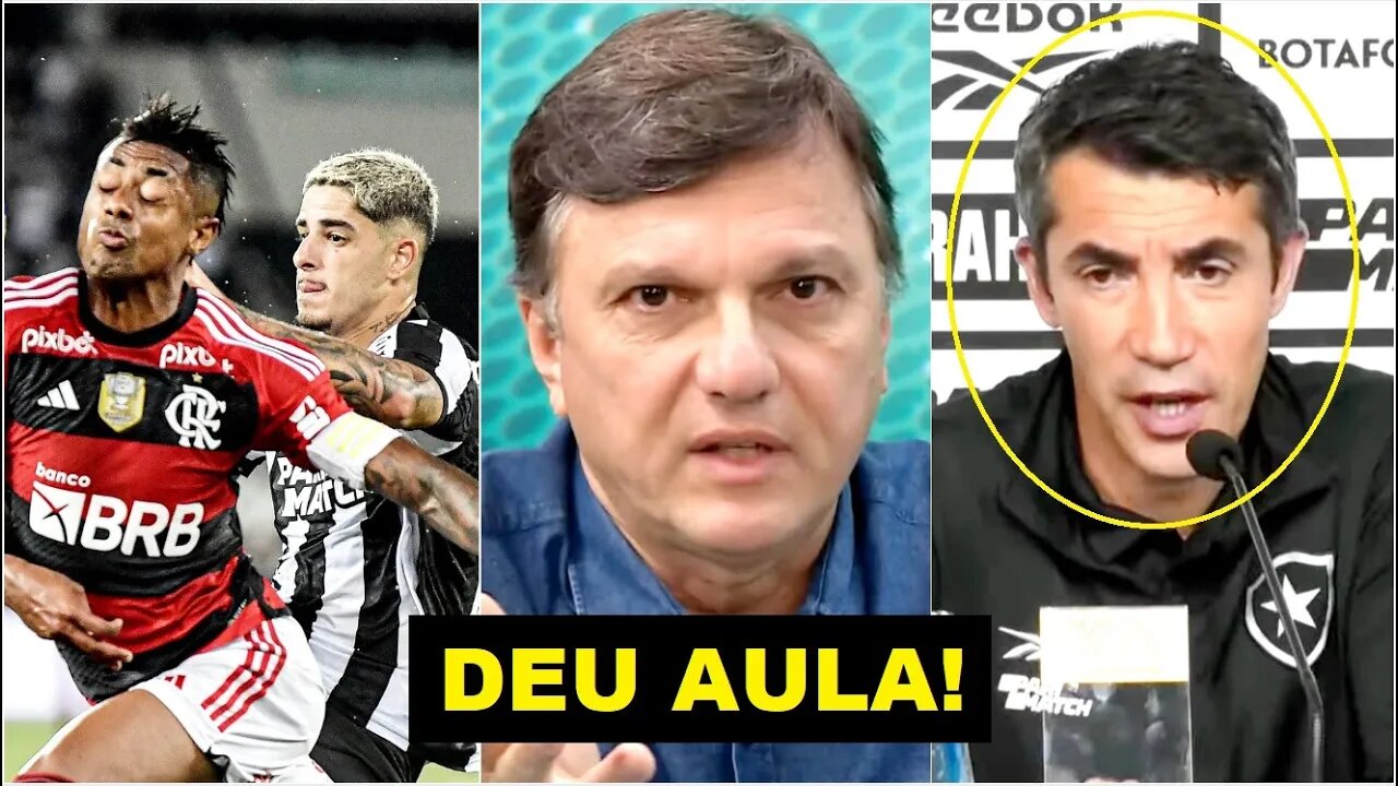 FALOU TUDO! "NÃO FAZ SENTIDO, gente! O técnico do Botafogo..." Mauro Cezar É DIRETO após DESABAFO!