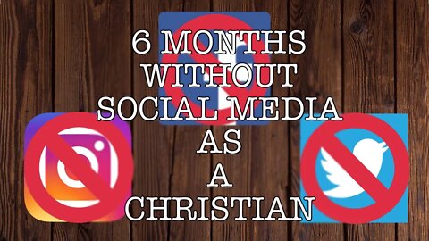 SANG REACTS: 6 Months Without Social Media as a Christian