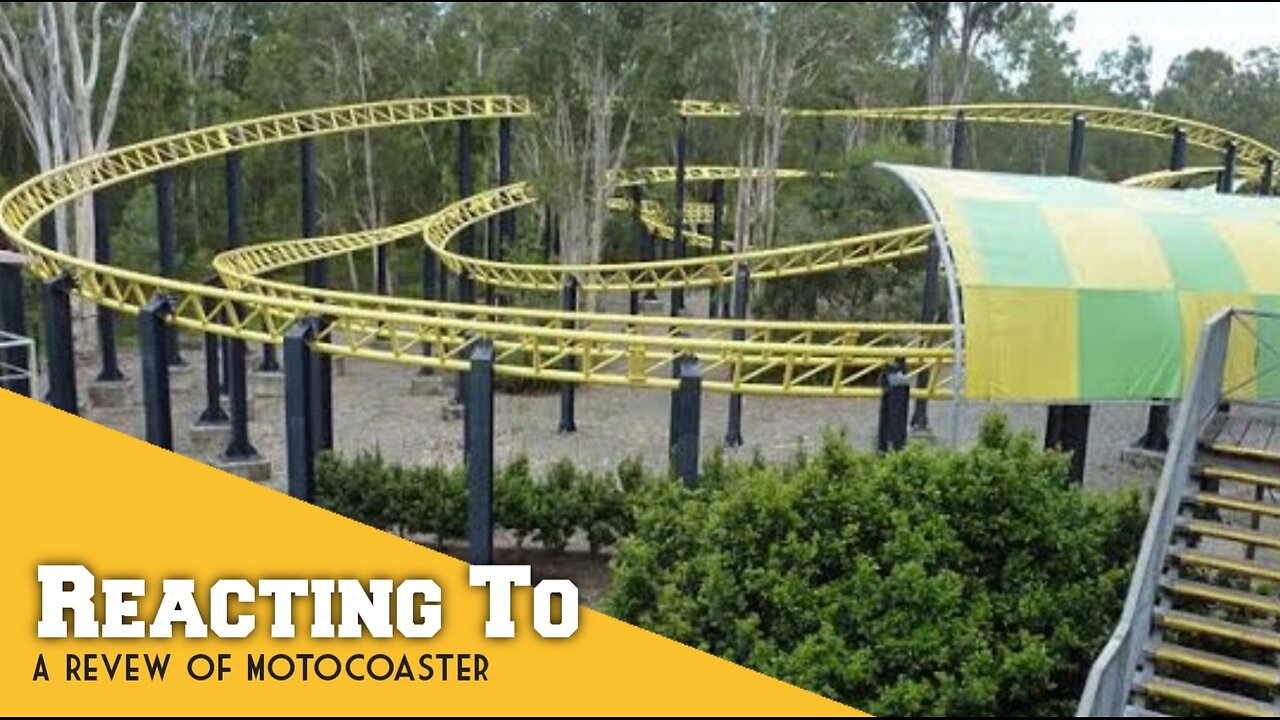 Reacting To A Review Of Motocoaster (My LEAST Favorite Coaster)