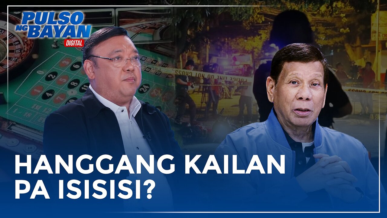 Hanggang kailan pa natin isisisi sa Duterte admin ang POGO at EJK? —Atty. Roque