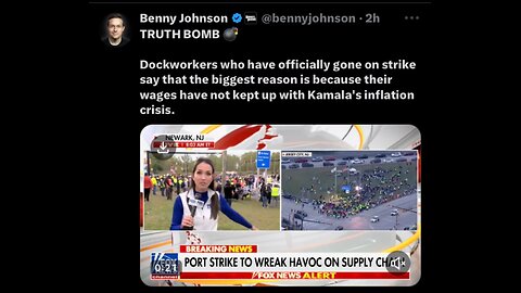 Captioned - More seaport strikes from NJ to TX