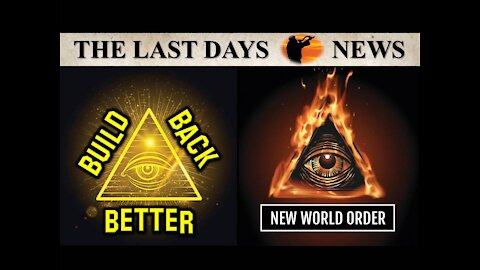 New World Order...The Great Reset...Build Back Better