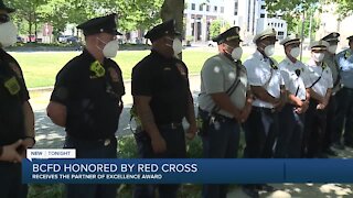 Baltimore City Fire receives Partner of Excellence Award from Red Cross